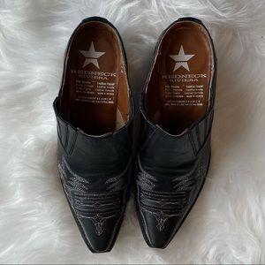 Redneck Riviera Austin Leather Mules